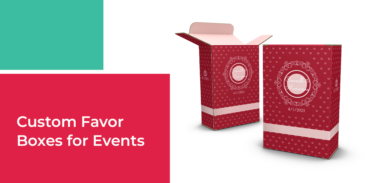 Custom Favor Boxes for Events